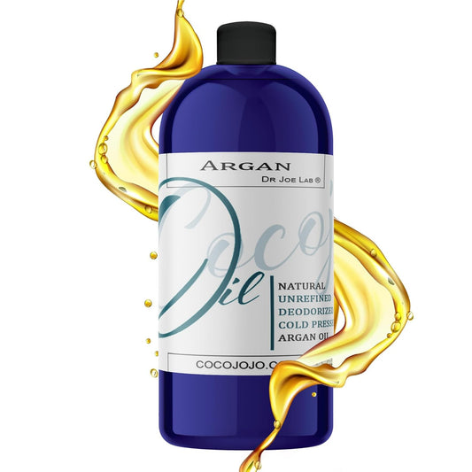 Deodorized Argan Oil - Pure Unrefined Cold Pressed Extra Virgin for Hair and Face Treatment, 32 Oz (Single Pack) - Packaging Variations May Occur